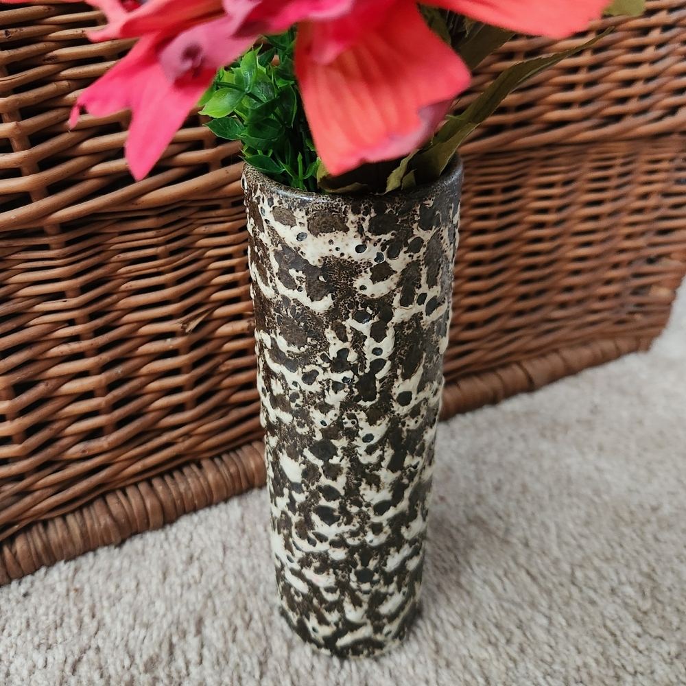 Vintage Pigeon Forge Pottery Vase Barnacle Style